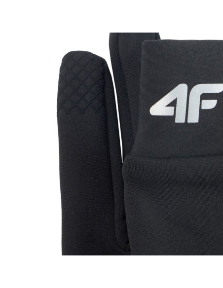 Rękawiczki 4f u153 głęboka czerń 4fwmm00aglou153 20s