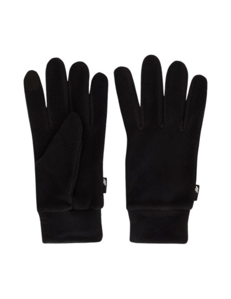 Rękawiczki 4f u153 głęboka czerń 4fwmm00aglou153 20s