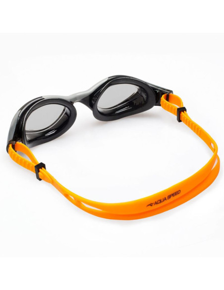 Okulary pływackie aqua speed aquilo czarno-żółty 62649-75