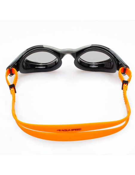 Okulary pływackie aqua speed aquilo czarno-żółty 62649-75