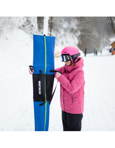 Pokrowiec na narty meteor croma niebieski