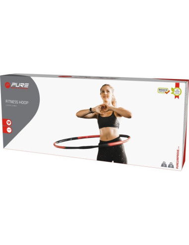 Hula hop fitness 100cm neoprenowy pure 2 improve