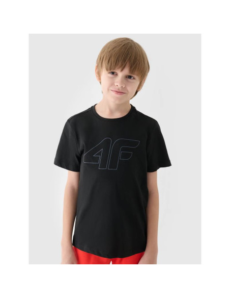 T-shirt z nadrukiem chłopięcy 4f junior 4fjwmm00ttshm1627-20s