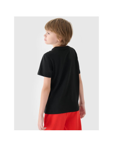 T-shirt z nadrukiem chłopięcy 4f junior 4fjwmm00ttshm1627-20s