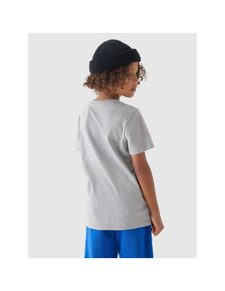 T-shirt z nadrukiem chłopięcy 4f junior 4fjwmm00ttshm1627-27m