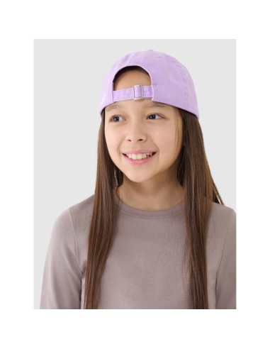 Longsleeve slim gładki dziewczęcy 4f 4fjrss25tlonf505-83s