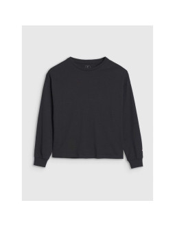 Longsleeve oversize gładki dziewczęcy 4f 4fjwss25tlonf377-20s 2