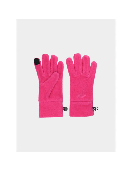 Rękawiczki polarowe touch screen dziecięce 4f junior 4fjwaw24aglou069-54s