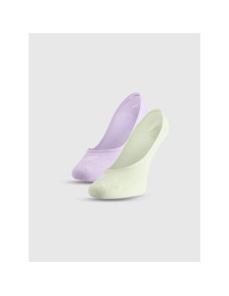 Skarpetki casual niewidoczne damskie (zestaw 2 szt.) 4f 4fwmm00usocf472-91s