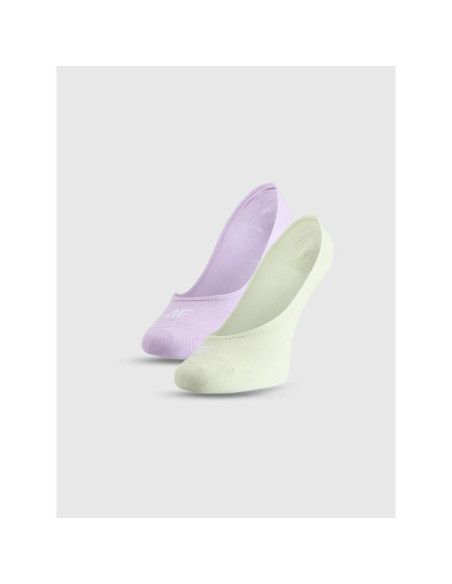 Skarpetki casual niewidoczne damskie (zestaw 2 szt.) 4f 4fwmm00usocf472-91s