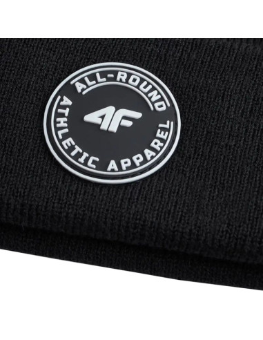 Czapka dla dzieci 4f u643 głęboka czerń 4fjwmm00acapu643 20s