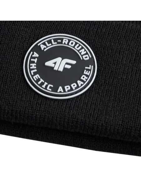 Czapka dla dzieci 4f u643 głęboka czerń 4fjwmm00acapu643 20s