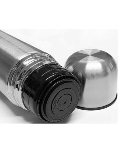 Termos termiczny turystyczny alpina 750ml srebrny