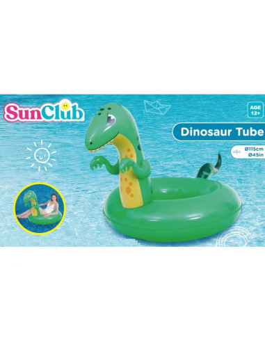 Kółko do pływania 115cm dinozaur 35485