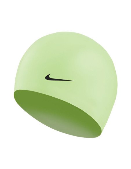 Czepek pływacki nike solid silicone barely volt zielony 93060-740 os