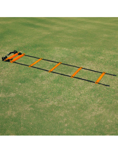 Drabinka treningowa 4m -10 szczebli, pomarańczowa dt10-4m-o