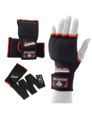 Rękawice żelowe, wewnętrzne - m | czerwone