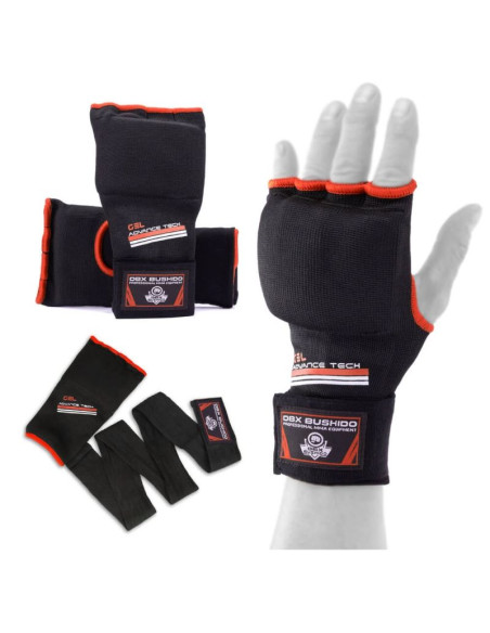 Rękawice żelowe, wewnętrzne - m | czerwone