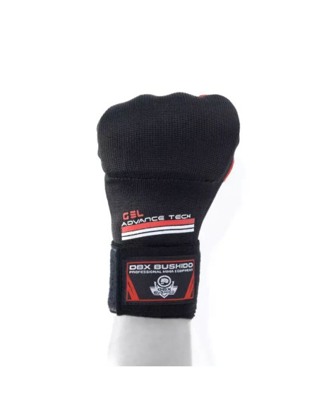 Rękawice żelowe, wewnętrzne - m | czerwone