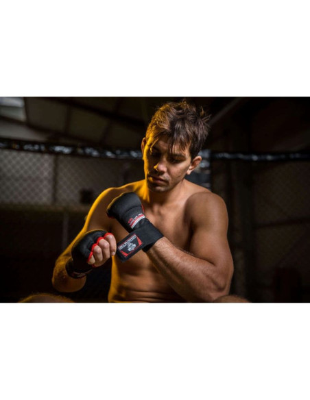 Rękawice żelowe, wewnętrzne - m | czerwone