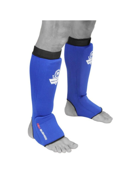 Elastyczne ochraniacze na piszczele m - shinrage blue