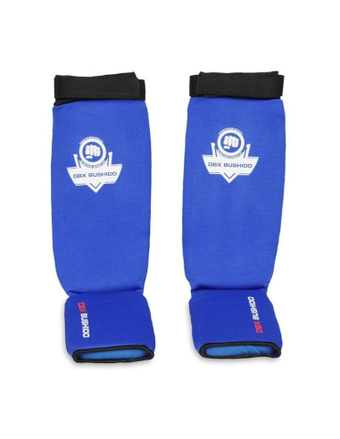 Elastyczne ochraniacze na piszczele m - shinrage blue