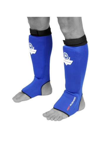 Elastyczne ochraniacze na piszczele m - shinrage blue