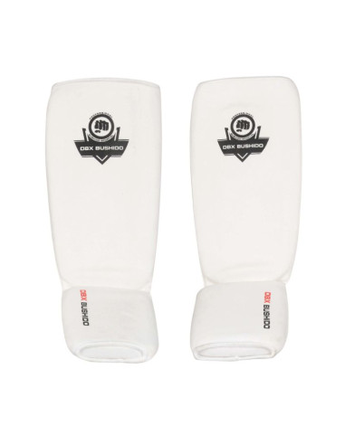 Elastyczne ochraniacze na piszczele m - shinrage white