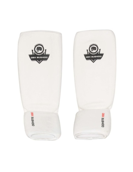 Elastyczne ochraniacze na piszczele m - shinrage white