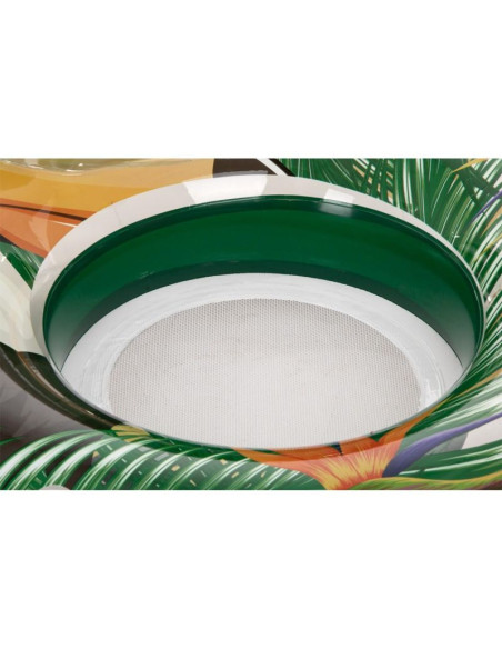 Dmuchany leżak fotel wodny 106cm 35005 - zielony