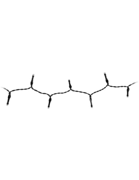 Lampki choinkowe łańcuch świetlny 240 led timer zimny biały