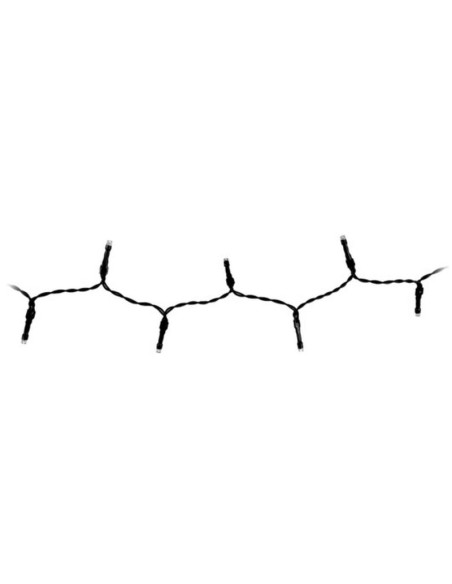 Lampki choinkowe łańcuch świetlny 240 led timer ciepły biały