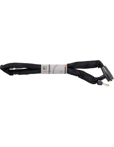 Zapięcie rowerowe łańcuch na zamek dł.120cm xqmax
