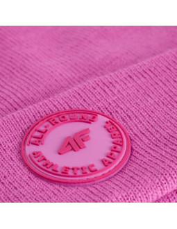 Czapka dla dzieci 4f u643 różowa 4fjwmm00acapu643 54s 2