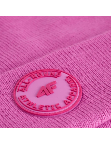 Czapka dla dzieci 4f u643 różowa 4fjwmm00acapu643 54s