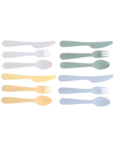 Zestaw naczyń turystyczno piknikowych 21 elementów alpina