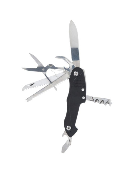 Zestaw survivalowy turystyczny scyzoryk 15w1 black