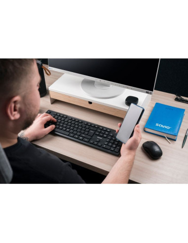 Savio klawiatura bzprzewodowa kb-02