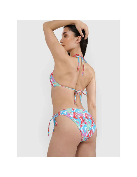 Góra od bikini halter damska 4f 4fwss25ubktf075-90a