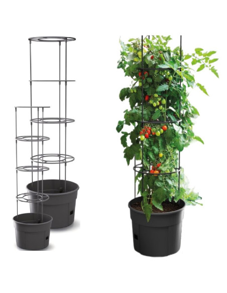 Doniczka do sadzenia pomidorów z drabinką pojemność 12l