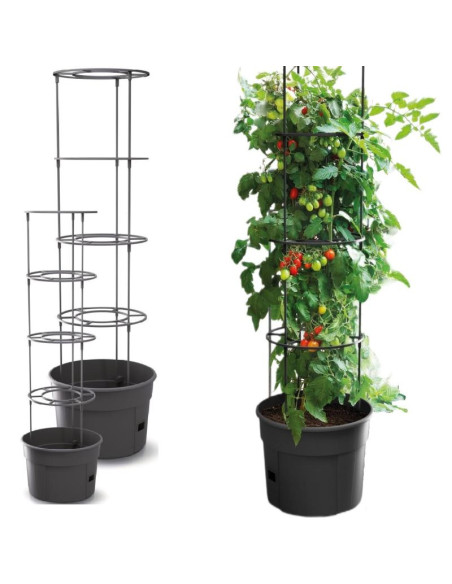 Doniczka do sadzenia pomidorów z drabinką pojemność 12l