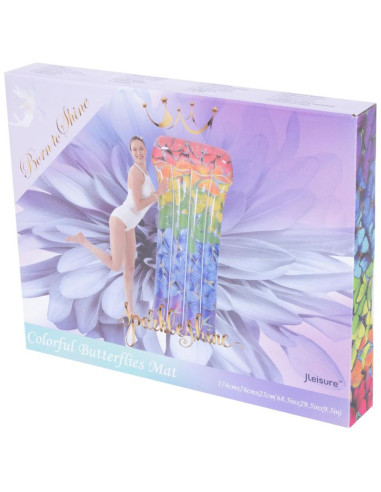 Materac dmuchany motyle 174x76x25cm 33122
