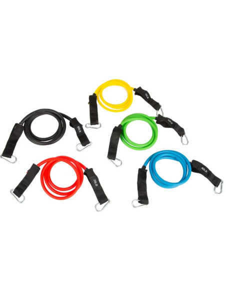 Zestaw 5 gum oporowych do ćwiczeń crossfit eb fit