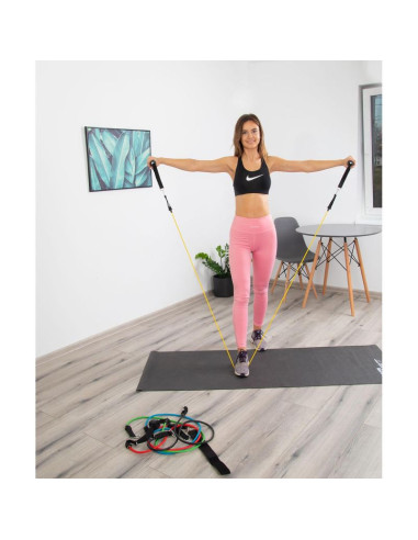 Zestaw 5 gum oporowych do ćwiczeń crossfit eb fit