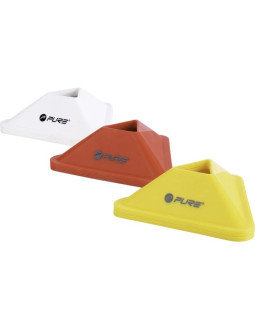 Stożki pachołki znaczniki treningowe 20szt pure 2 improve