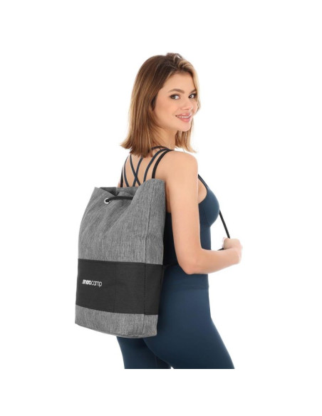 Torba termiczna plecak 2w1 41x14x45cm szara 26l enero camp