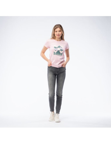 Damska koszulka z krótkim rękawem lady aldys