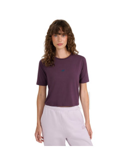 Koszulka damska 4f f2971 ciemny fiolet 4fwaw25ttshf2971 50s