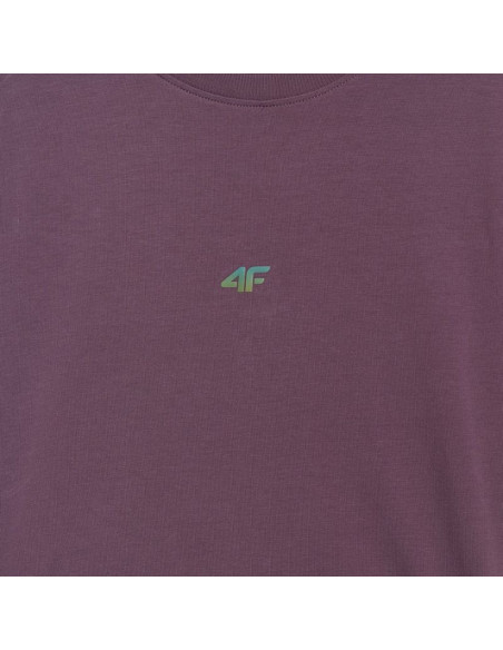 Koszulka damska 4f f2971 ciemny fiolet 4fwaw25ttshf2971 50s