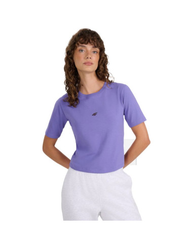 Koszulka damska 4f f2971 fioletowa 4fwaw25ttshf2971 51s